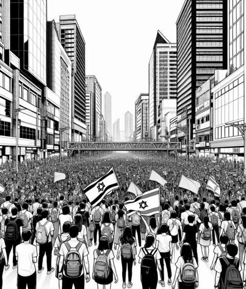 ai-protest-israel-geiseln-gazastreifen