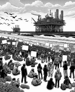 ai-borkum-climate-protest