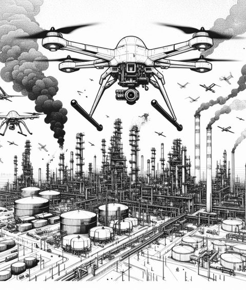 ai-drone-attack-refinery
