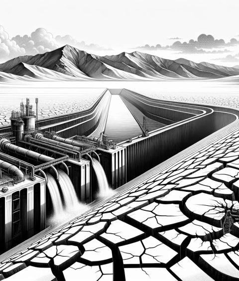 ai-drought-iran-reservoir