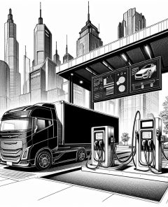 ai-electric-truck-charging