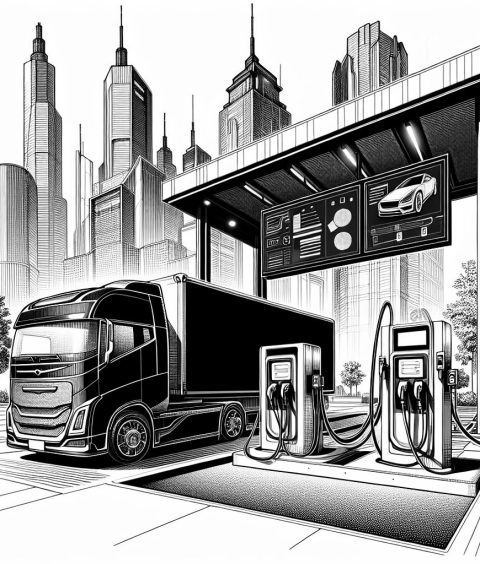 ai-electric-truck-charging