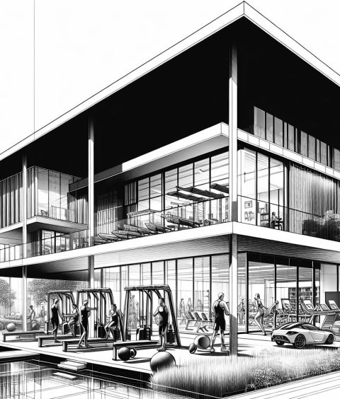 ai-fitnessstudio-aviva-buerogebaeude