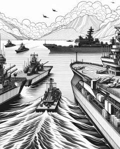 ai-military-ships-taiwan-strait