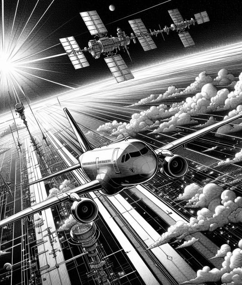ai-satellite-internet-airplane
