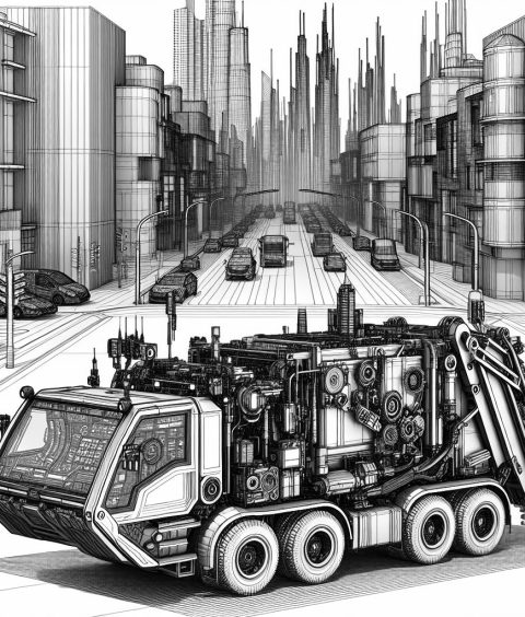 ai-smart-garbage-truck
