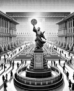 ai-trump-bitcoin-statue