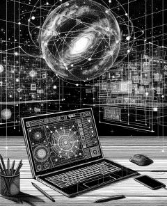 ai-universe-mapping-laptop