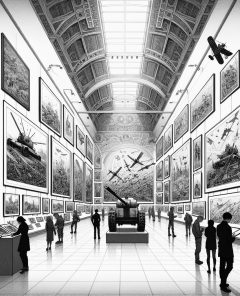 ai-art-exhibition-war-remembrance