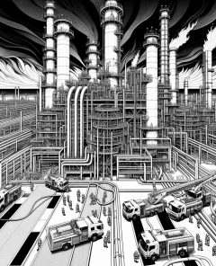 ai-chevron-refinery-fire