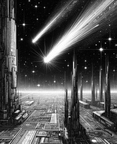 ai-comet-night-sky