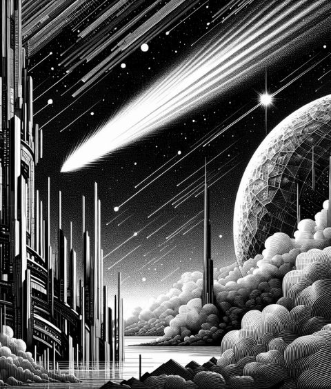 ai-comet-night-sky