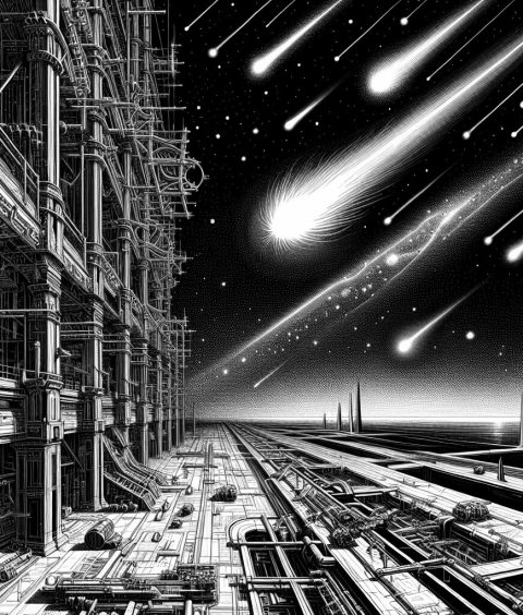 ai-comet-night-sky