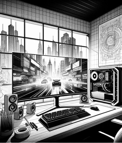 ai-curved-gaming-monitor
