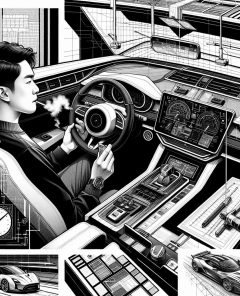 ai-e-cigarette-driving