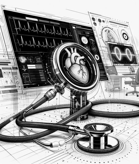 ai-kardiologie-stethoskop