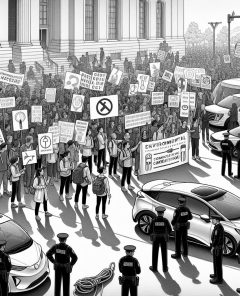 ai-protest-cars-kanzleramt
