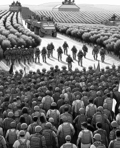 ai-protest-military-base