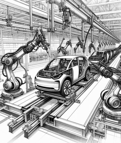 ai-rivian-production-line