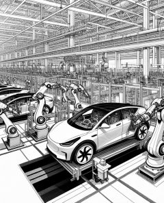 ai-rivian-production-line