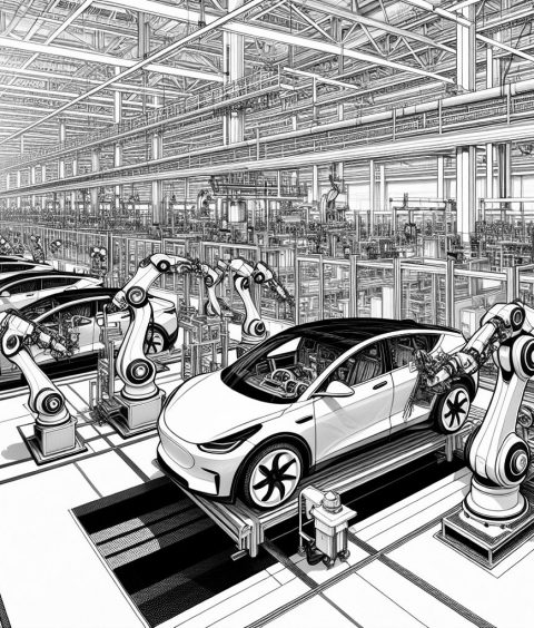 ai-rivian-production-line