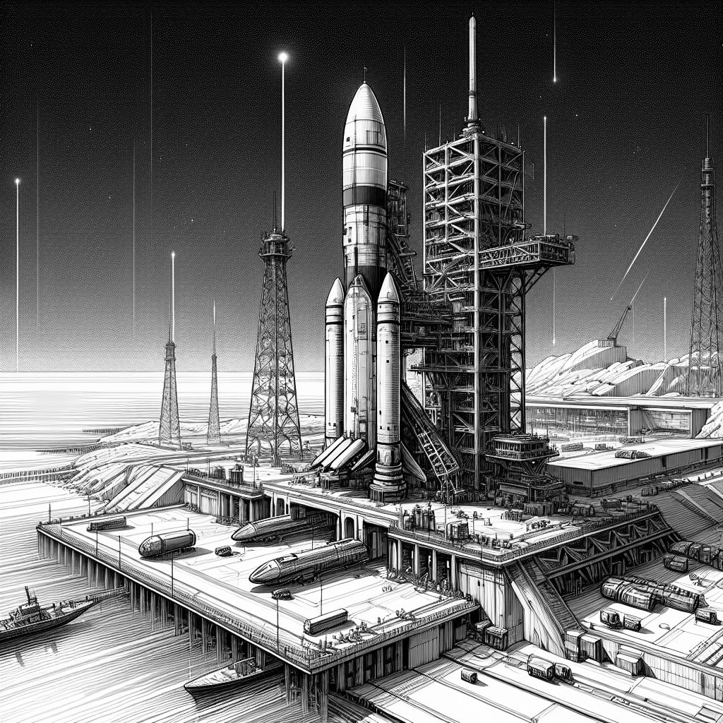 SpaceX plant Falcon Heavy-Starts an der Westküste SpaceX plant Falcon Heavy-Starts an der Westküste
