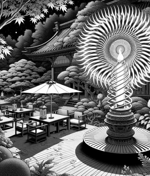 ai-spiral-flame-garden