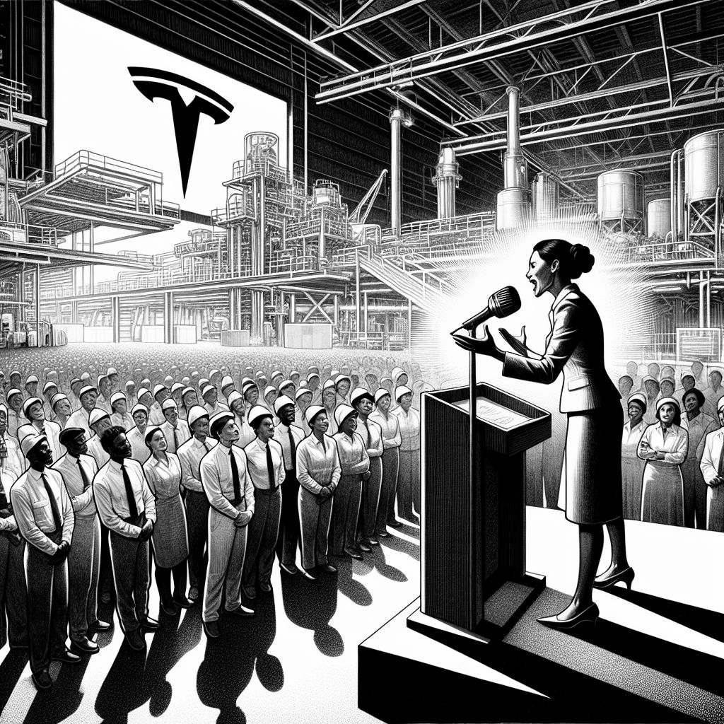 Tesla-Manager kritisiert IG Metall vor Betriebsratswahl Tesla-Manager kritisiert IG Metall vor Betriebsratswahl