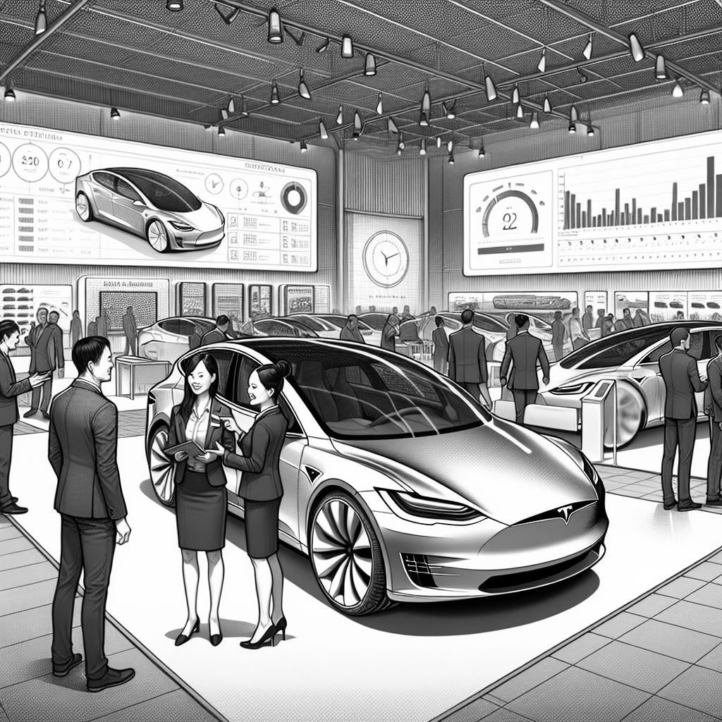 Tesla kämpft mit sinkendem Gewinn trotz Rekordverkäufen Tesla kämpft mit sinkendem Gewinn trotz Rekordverkäufen