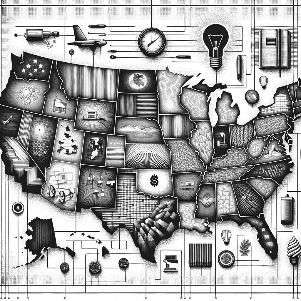 US-Bundesstaaten im Vergleich: Wer erzählt die besten Wirtschaftsgeschichten? US-Bundesstaaten im Vergleich: Wer erzählt die besten Wirtschaftsgeschichten?