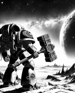 ai-warhammer-40k-space-marine