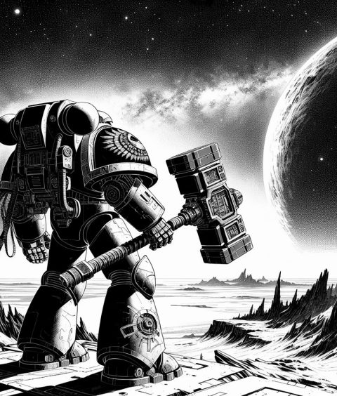 ai-warhammer-40k-space-marine