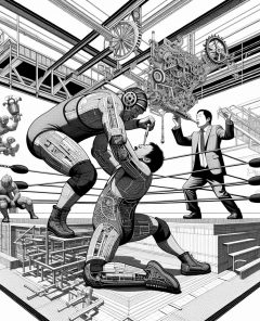 ai-wrestling-social-media