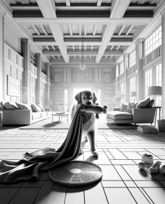 ai-golden-retriever-bedtime