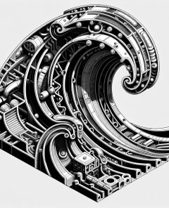 ai-retro-typography-calligram