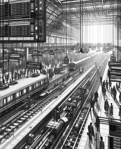 ai-software-glitch-train-station