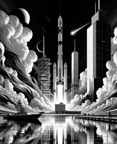 ai-spacex-blue-origin-launch