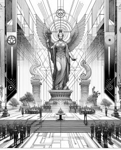 ai-divinity-statue