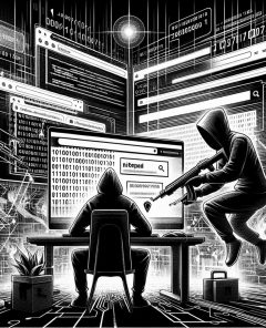 ai-black-cat-hacker-malware