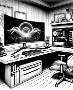 ai-curved-gaming-monitor