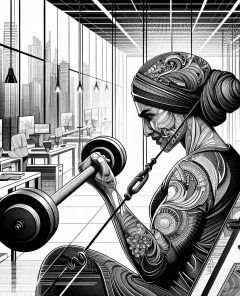 ai-dumbbell-rowing-office