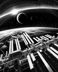 ai-earth-moon-iss-timelapse