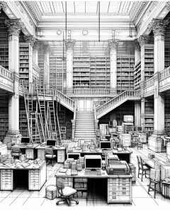 ai-empty-library-space
