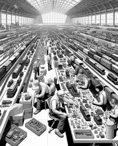 ai-model-train-exhibition