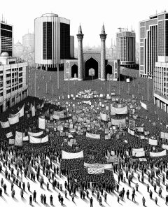 ai-protest-germany-iran