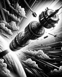 ai-space-capsule-reentry