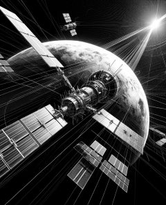 ai-starlink-satellite-orbit
