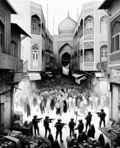 ai-tehran-protest-bazaar