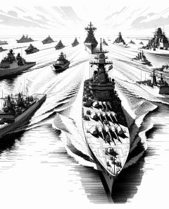 ai-warships-naval-drills