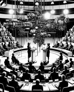 ai-debate-scene